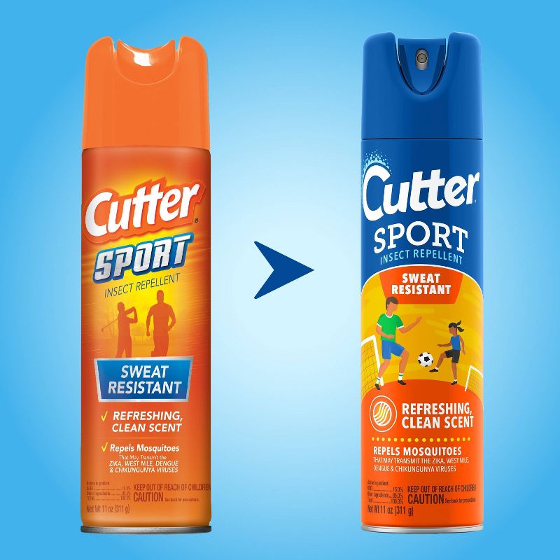 Sport Insect Repellent Aerosol - Cutter 11 oz, 4 of 9