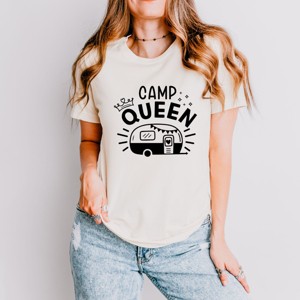 Simply Sage Market Camp Queen Trailer Short Sleeve Tee - 1 of 4