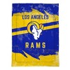 NFL Angeles Rams Slanted Stripe Twin Bed in a Bag Set - 4pc - 2 of 3