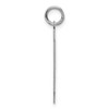 Black Bow Jewelry Sterling Silver, Jersey Collection, Large Number 44 Pendant - 2 of 4
