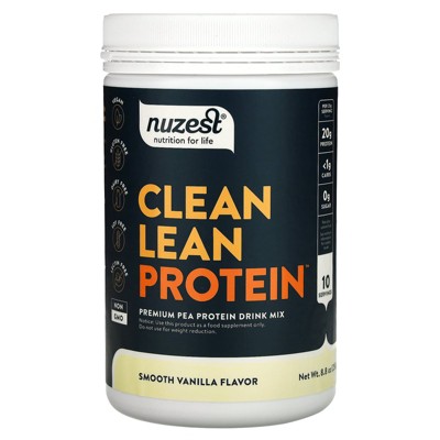 Nuzest Clean Lean Protein Drink Mix, Smooth Vanilla, 8.8 oz (250 g)