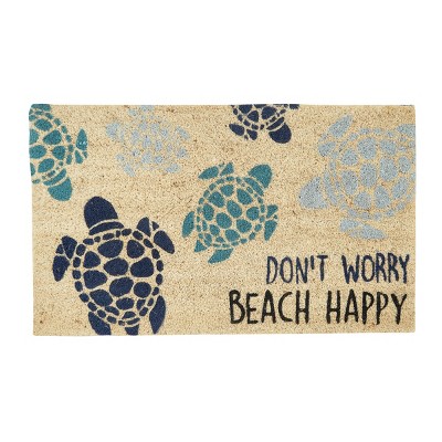 Rubber-Cal Summer Beach Doormat Kit - 18 x 30 - 2 Door Mats