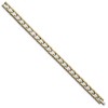 Black Bow Jewelry Men's Stainless Steel & Gold Tone Plated 8mm Link Bracelet, 8.5 Inch - 2 of 4