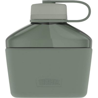 Thermos 32 Oz. Alta Hard Plastic Canteen W/ Silicone Sleeve - Espresso  Black : Target