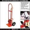 SNAP-LOC 800 lb Hand Truck Cart with Foot Leverage Bar and 10" Solid Rubber Tires - 2 of 2