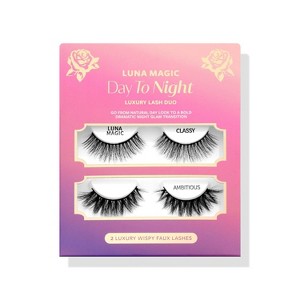 LUNA MAGIC Faux Mink Lashes - Day To Night - 2pc - 1 of 4