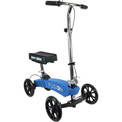KneeRover Fusion Patented Knee Scooter Crutch Alternative with 4 Wheel Steering