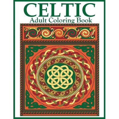 Celtic Adult Coloring Book - by  Dylanna Press (Paperback)