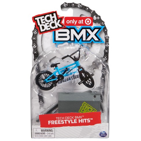 Tech Deck Bmx Freestyle Hits Finger Bike With Freestyle Obstacle Cult Bikes Blue black Target