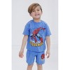 Marvel Spider-Man Graphic T-Shirt and Shorts Outfit Set Toddler to Big Kid - image 3 of 4