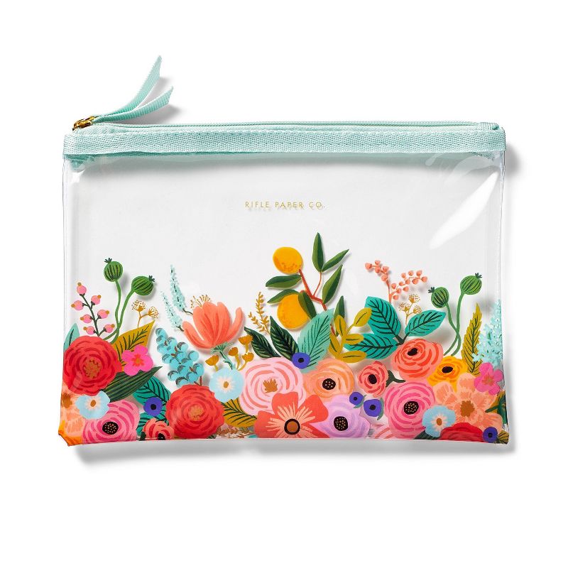 Rifle Paper Co. Garden Party Zip Pencil Pouch, 1 of 4
