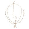 Unique Bargains Bohemia Faux Pearls Headpiece Gold Tone 1 Pc - 3 of 4