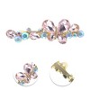 Unique Bargains Rhinestones Butterfly French Barrette Hair Clips 1 Pc - 3 of 4