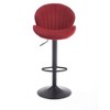 NicBex Swivel Bar Stools Set of 2,Adjustable Counter Height Bar Stools with Backrest,Stool Chair with Footrest,BarStools for Dining,Island,Bar - 2 of 4