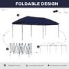 10' x 19' Pop Up Canopy with Easy Up Steel Frame, 3-Level Height Adjustable Event Party Tent with Carrying Bag - 4 of 4