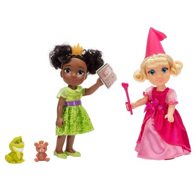 Tiana DISNEY STORE Princess and the Frog Little Girl Plush Doll (VI