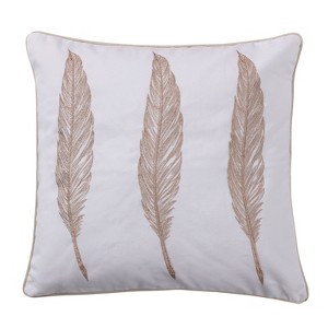 Pisa Feather Decorative Pillow - Levtex Home - 1 of 4