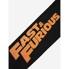 Fast & Furious Orange Logo Adult Black Jogger Pants - image 3 of 4