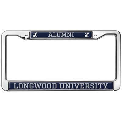 Longwood University Alumni Full Size Standard License Plate Metal Frame