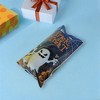 Unique Bargains Gift Wrap Paper Halloween Trick Pumpkin Handbag 4-In-1 PE Orange Dark Blue Purple 6.50"x10.43" 50 Pcs - 2 of 4