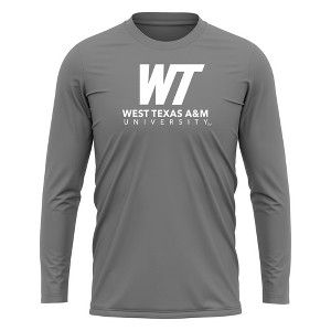 Men's West Texas A and M University Adult Sport Long Sleeve Shirt Primary Logo - 1 of 4