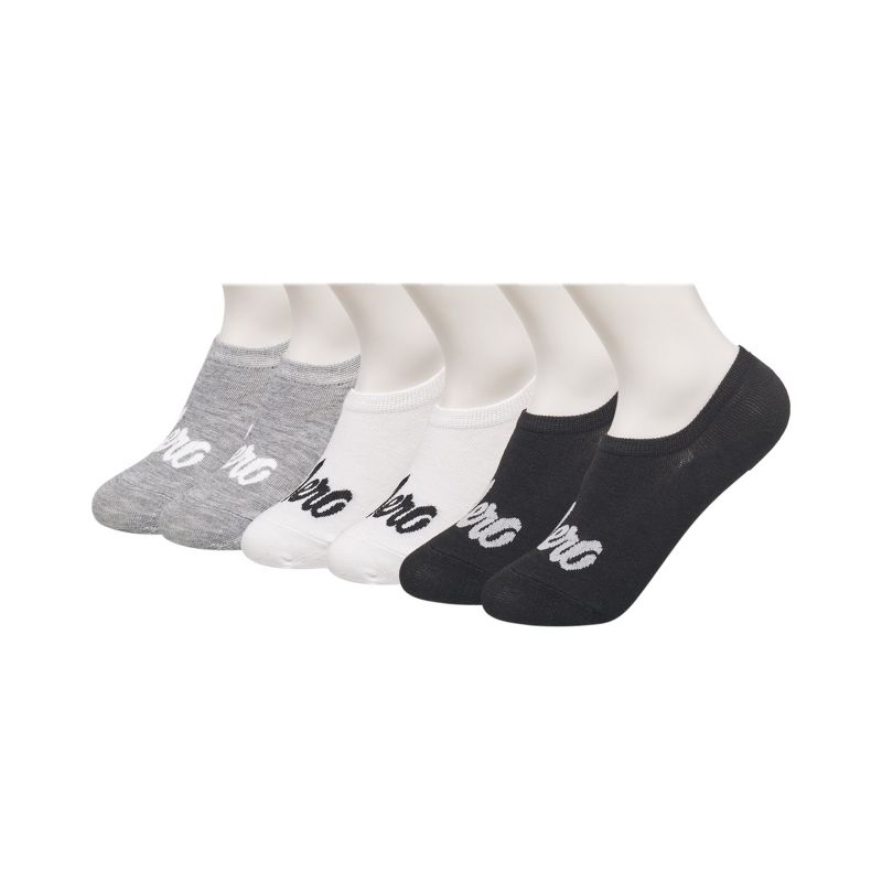 Aeropostale Women's High Cut Liner Socks - 6 Pack, 3 of 6