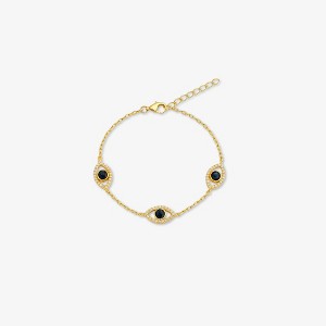 Iris Stone Bracelet Linked by Mia K - 1 of 2