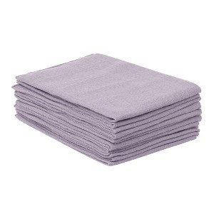 Unique Bargains Parties Weddings Restaurants Cotton Napkins 17 x 17 Inches 12 Pcs - 1 of 4
