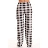 Just Love Womens Plaid Knit Jersey Pajama Pants - 3 of 3