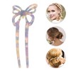 Unique Bargains Women's Butterfly Hair Stick Fork Pins 1 Pc - 3 of 4