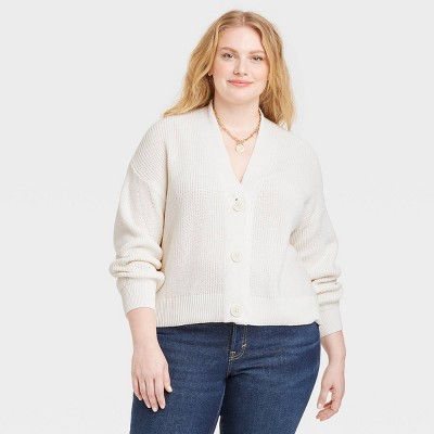 Women's Button-Front Sweater Cardigan - Universal Thread™