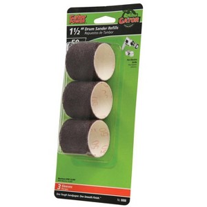 Gator 1.5 in. D X 1.5 in. L Aluminum Oxide Abrasive Sleeve Refill 50 Grit Coarse 3 pc - 1 of 1