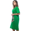 Just Love Short Sleeve Nightgown Oversized Screen Print Sleep Dress for Women - 2 of 3