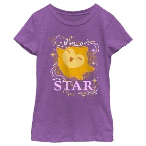 Girl's Wish I'm a Star T-Shirt - 1 of 4