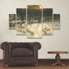 Joseph Farquharson 'The Shortening Winters Day' Multi Panel Art Set Large Diamond - 3 of 3