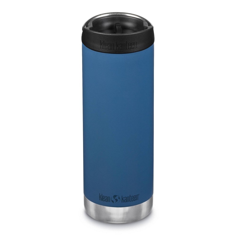 Klean Kanteen 16oz TKWide Insulated Stainless Steel Water Bottle with Cafe Cap - Teal