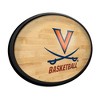 College Basketball Hardwood Design Oval Slimline Lighted Wall Sign - 2 of 4