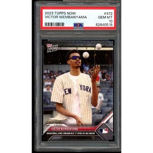 Victor Wembanyama Rookie Card 2023 Topps Now #472 psa 10 - 1 of 2