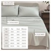 Ultra-Soft Cotton Heathered Melange Jersey Knit Sheet Set - Great Bay Home - 3 of 4