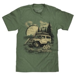 Toyota Land Cruiser Vintage Graphic T-Shirt - Canyon Green Heather - 1 of 3