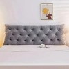 Racxily 1.8m Headboard Pillow, Long Backrest Positioning Support Reading Bolster Pillow - 2 of 4