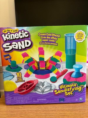 Magic Kinetic Sand + Accessories Glowing in the Dark ! A large set of up to  1.5