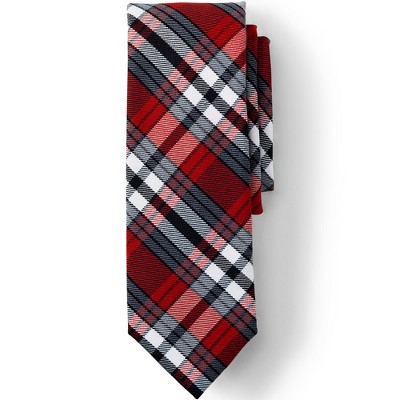 Lands' End School Uniform Adult Plaid To Be Tied Tie