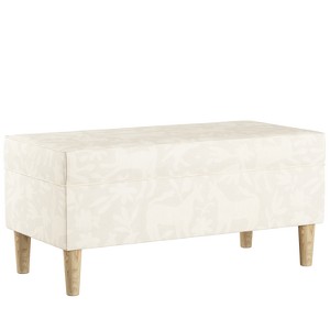 Jaxson Storage Bench Pinata Cotton Furniture - Skyline Furniture, Adult Unisex