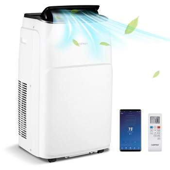 Costway 13,000 BTU Portable Air Conditioner with Cool, Fan, Heat & Dehumidifier