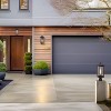 LNC 14.8" Square Cage Modern Iron Outdoor Wall Light Matte Black: Weather-Resistant, Clear Glass, LED-Compatible - 3 of 4