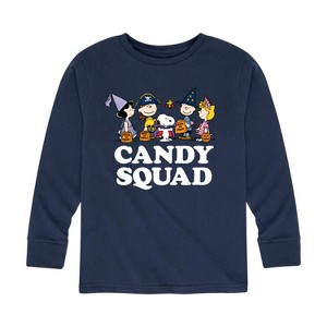 Boys' - Peanuts - Candy Squad Long Sleeve Graphic T-Shirt - 1 of 4