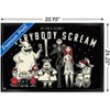 Trends International The Nightmare Before Christmas - Everybody Scream Framed Wall Poster Prints - 3 of 4