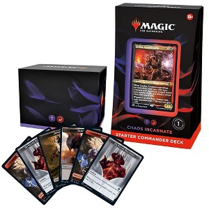 Magic The Gathering Magic: The Gathering Starter Commander Deck – Chaos Incarnate (Black-Red) - 1 of 4