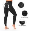 High Waisted Women Legging Super Soft, Body Contour, Moister Wicking Bottom Wear with Side Pockets for Running & Workout  (1-PC , Small_Black) - 2 of 4